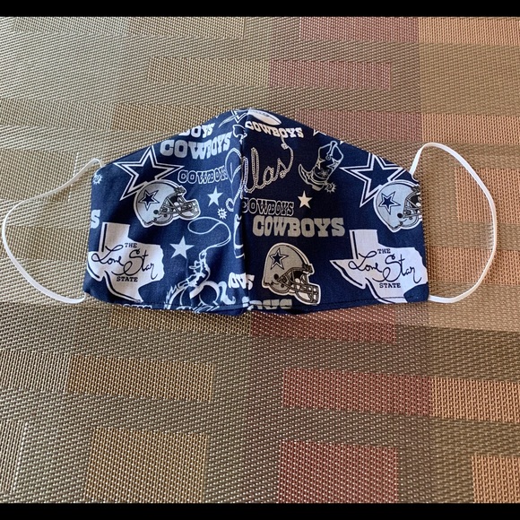 NFL Sports Team Cowboys Face Mask - Picture 4 of 5